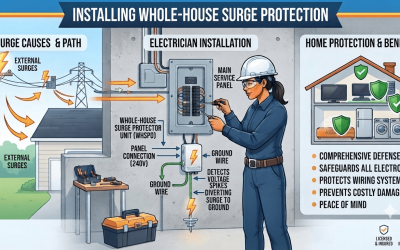 Why Whole-House Surge Protection Protects Your Home and Appliances