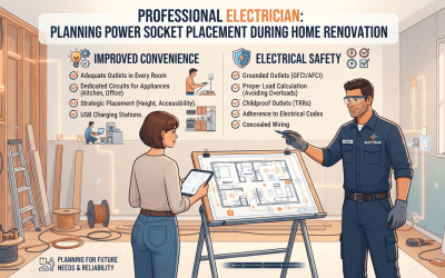 Why Proper Power Socket Placement Matters in Home Electrical Design