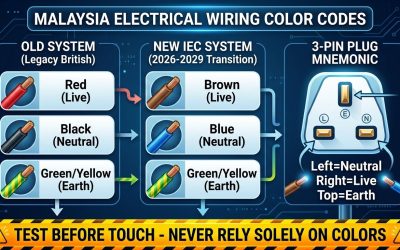How to Identify Home Electrical Wiring and Color Codes in Malaysia